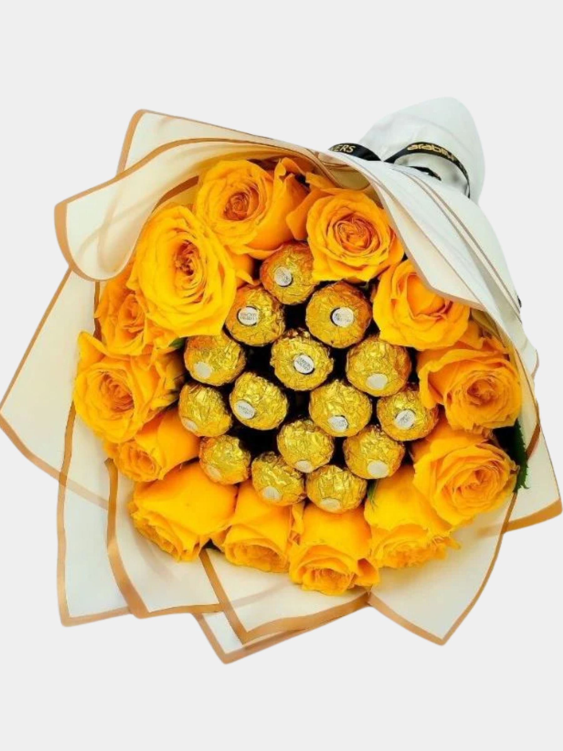 15 Yellow Roses