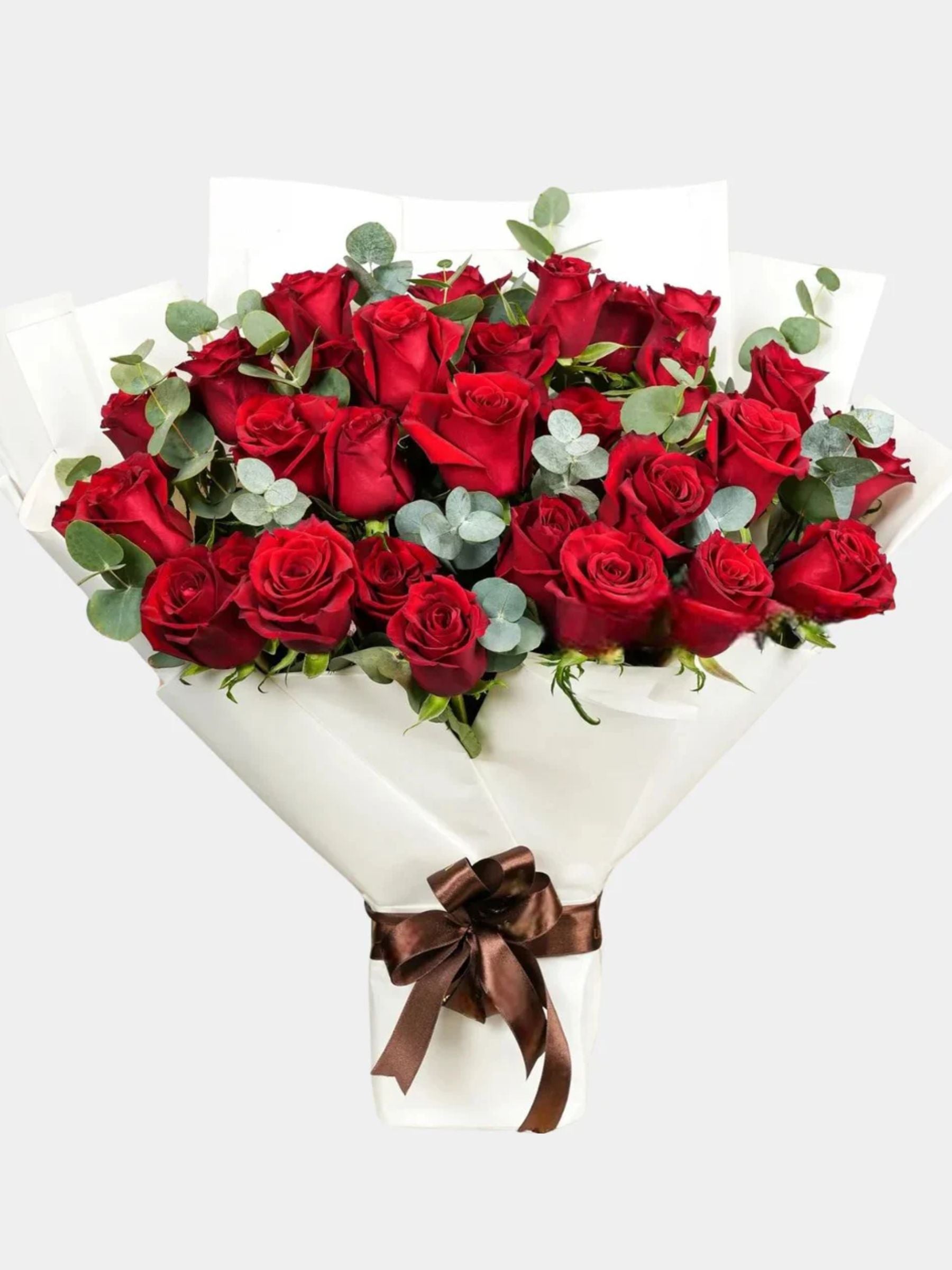 Charming Red Roses Bouquet