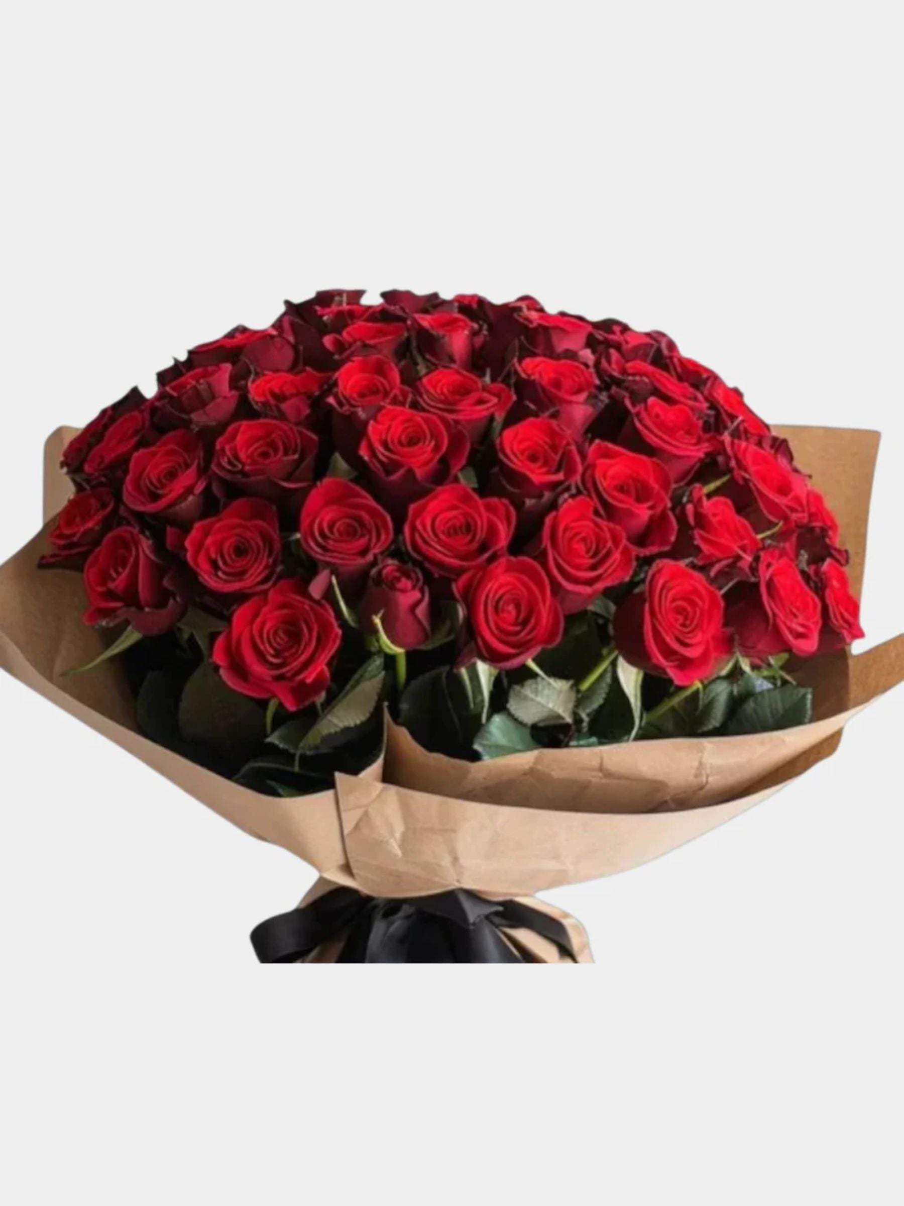 Fresh 100 Red Roses Bouquet