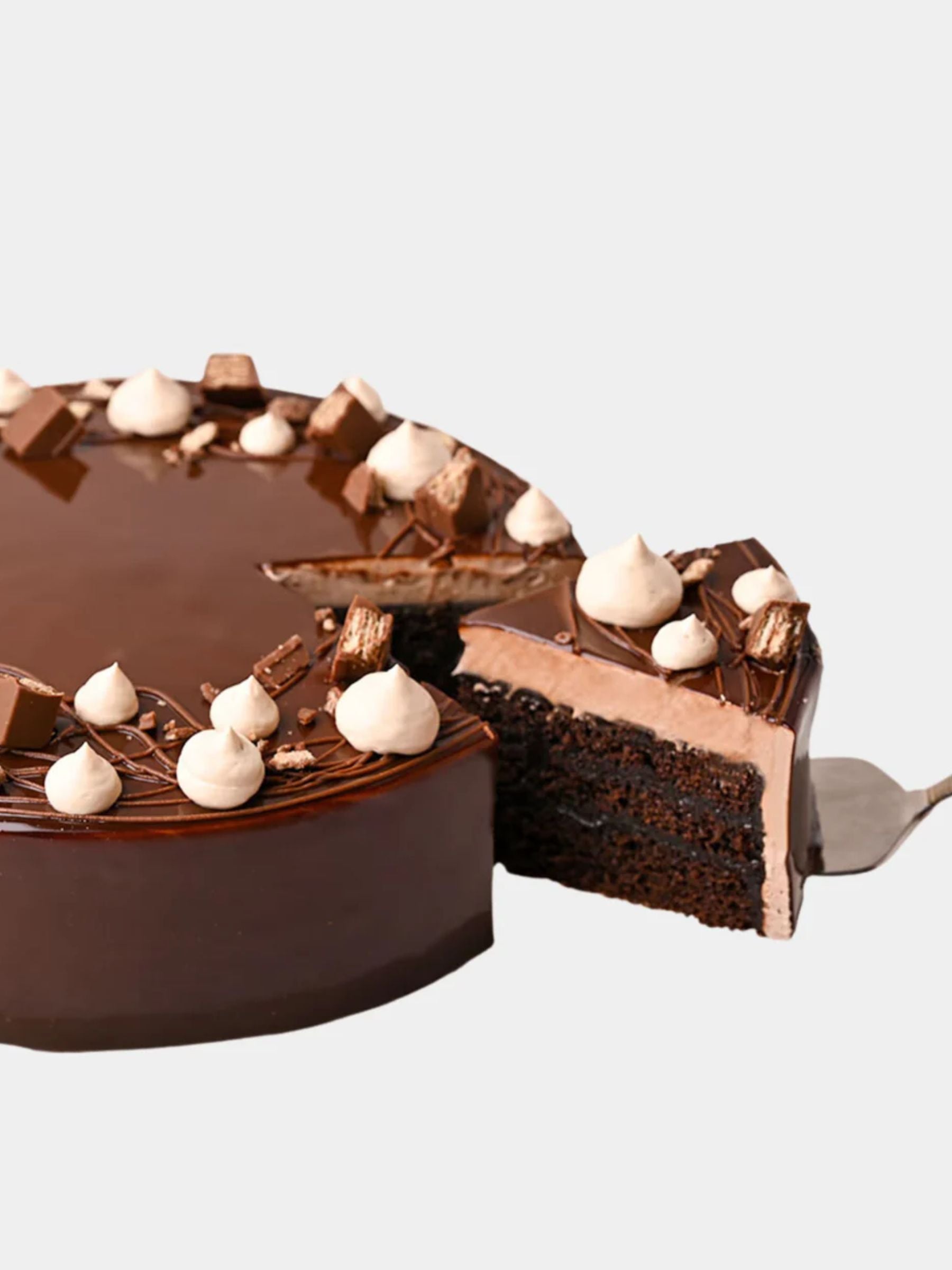 Kitkat Crunch Chocolate Cake