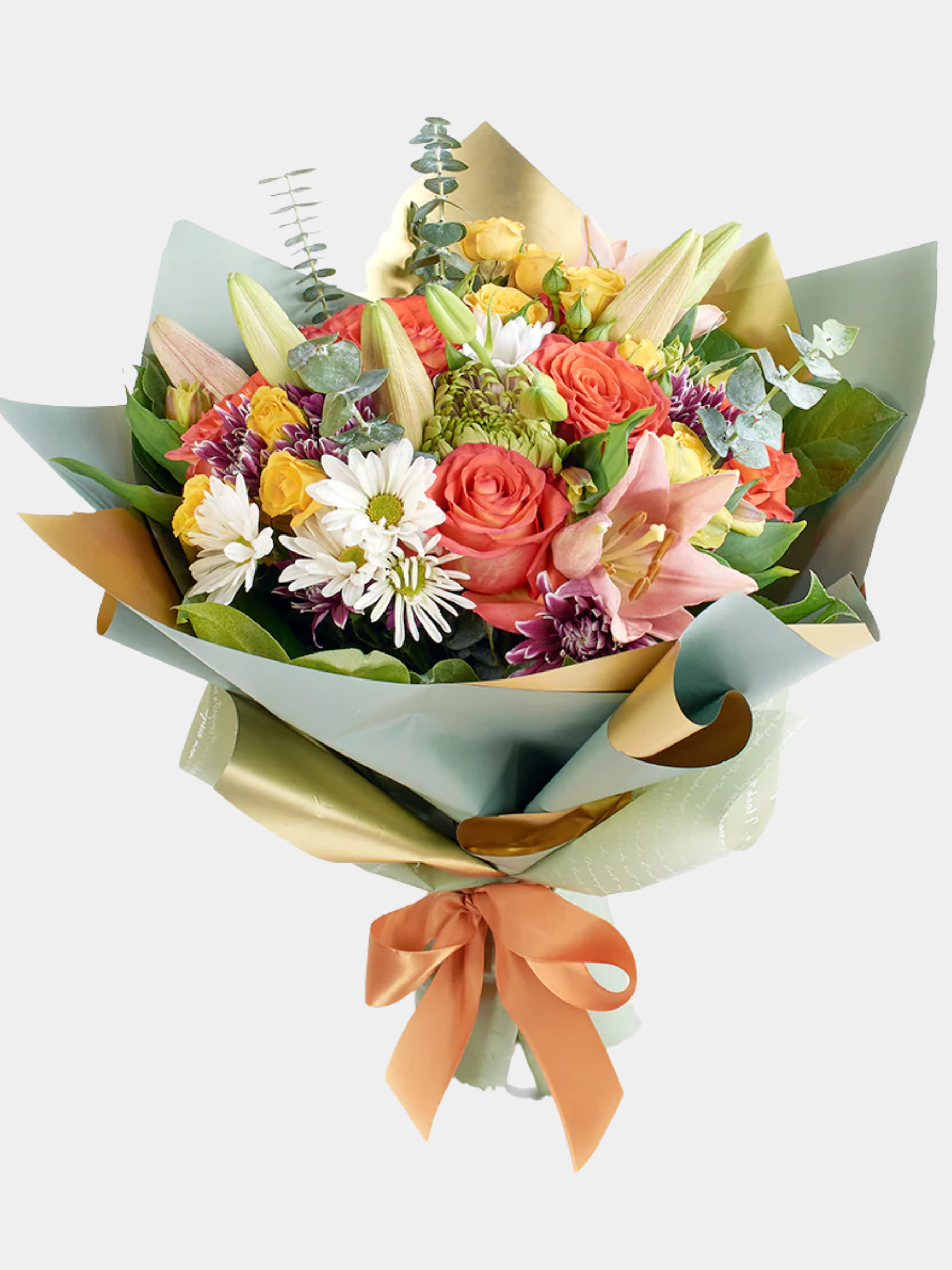 Love In City Mixed Rose Bouquet