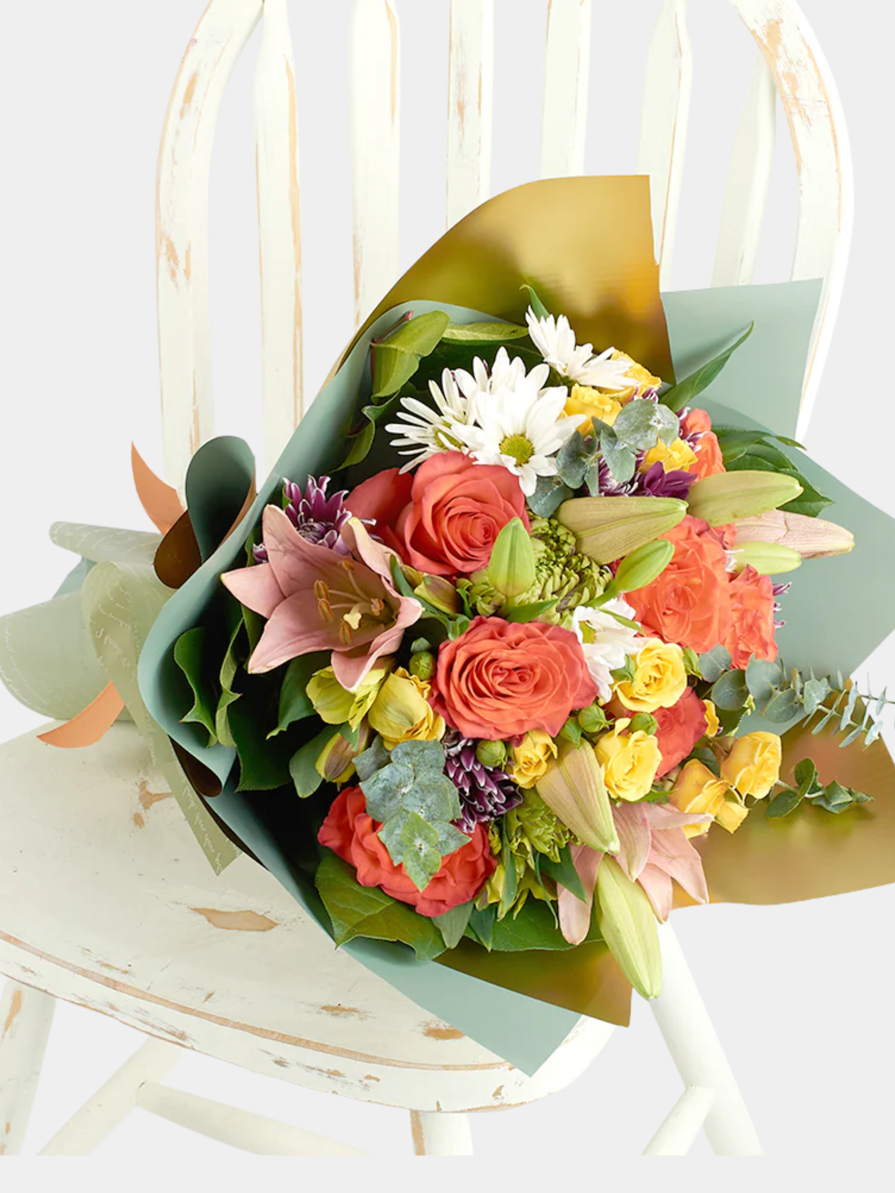Love In City Mixed Rose Bouquet