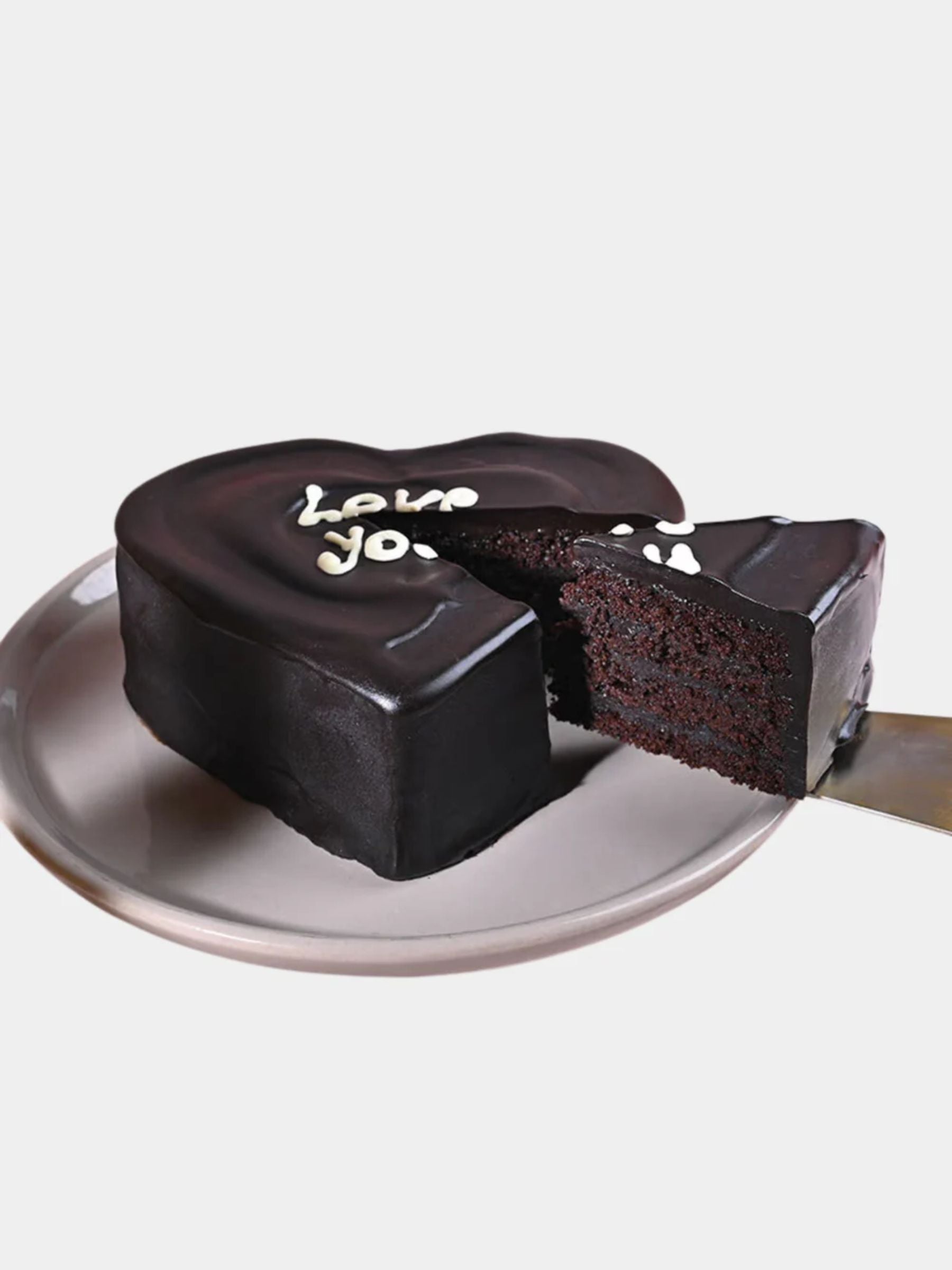 Love You Chocolate Truffle Cake