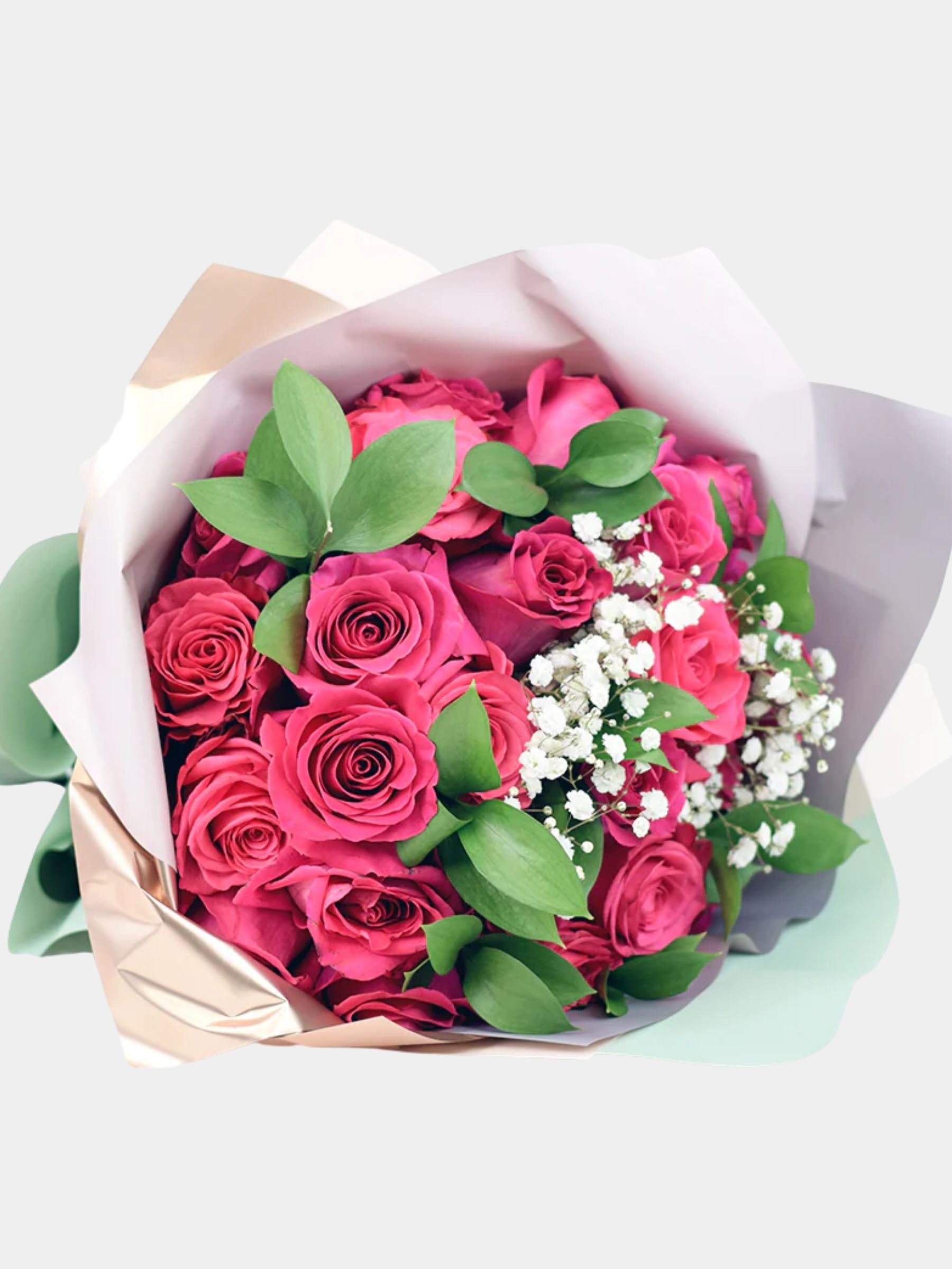 Pink Passion Rose Bouquet