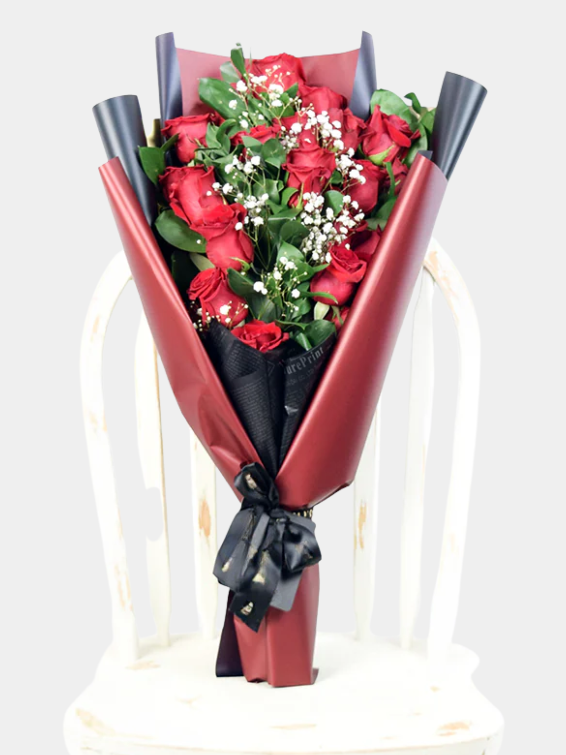 Velvet Kiss Rose Bouquet