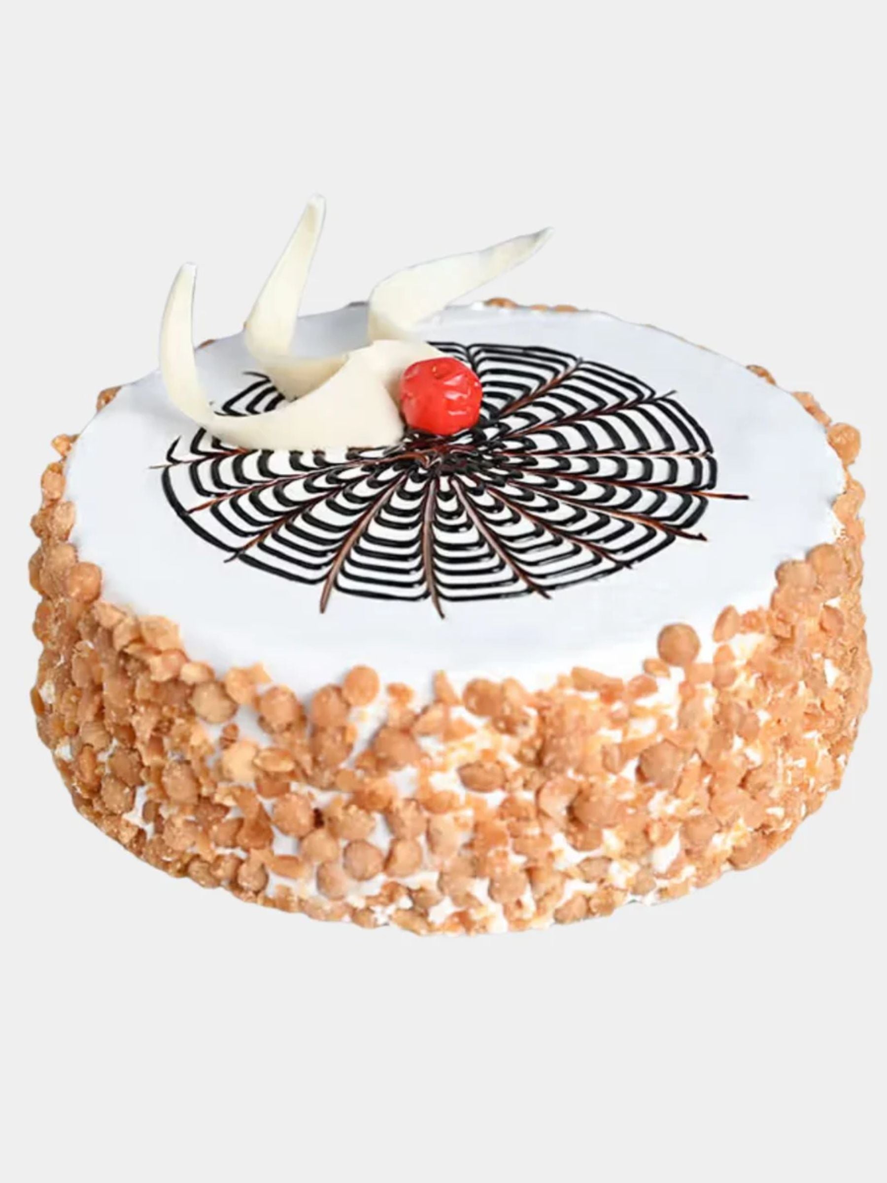 Roses and Butterscotch Cake