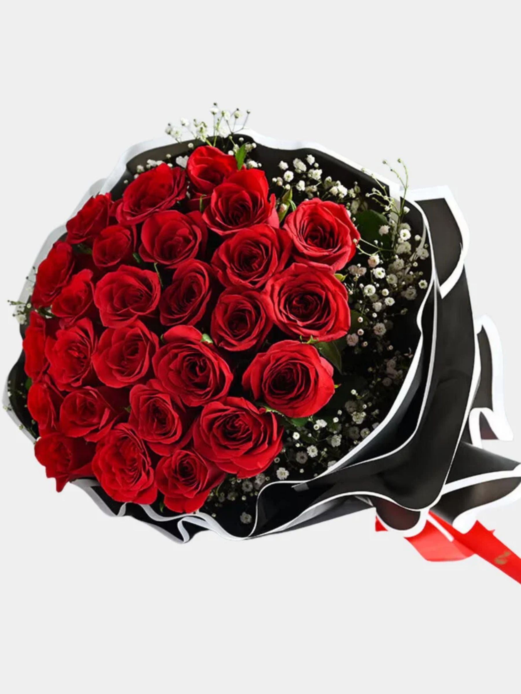 Two Dozen Roses Bunch