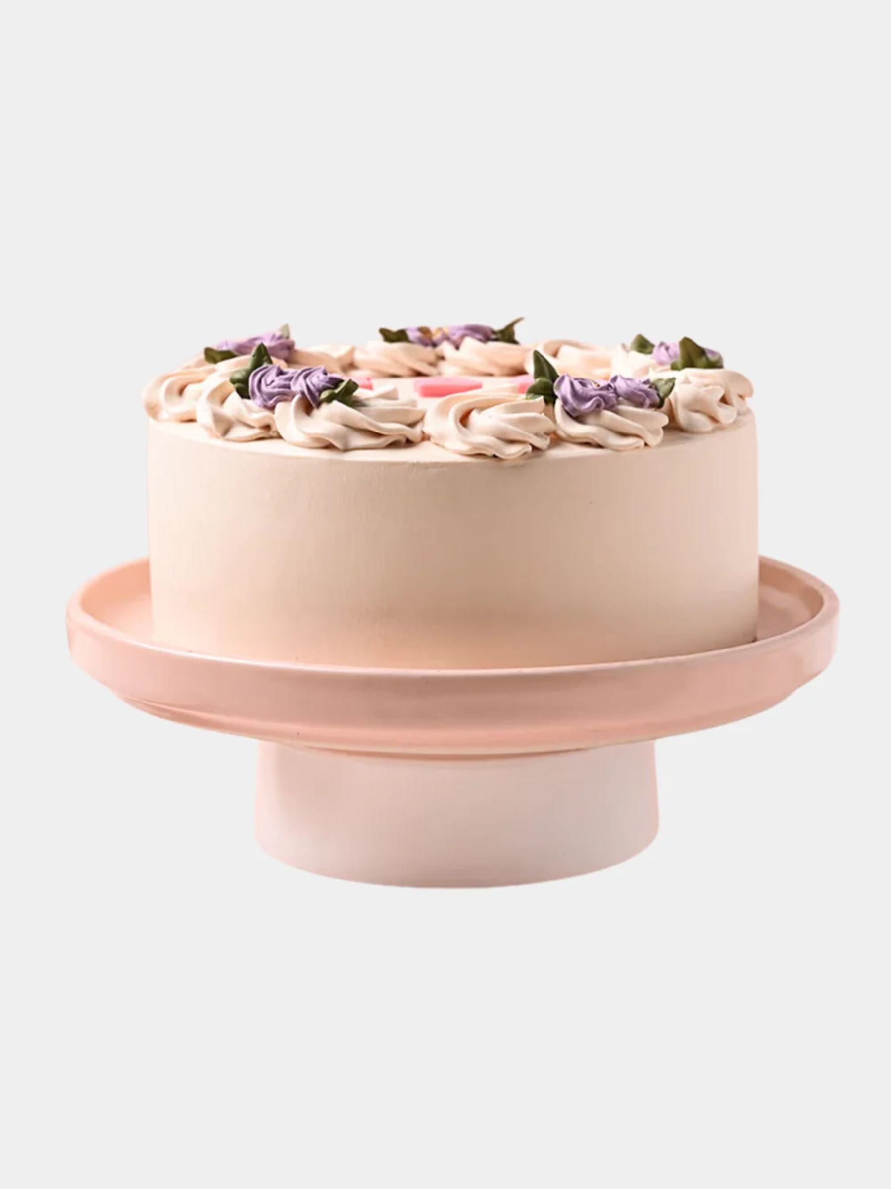 Vanilla Florets Birthday Cake