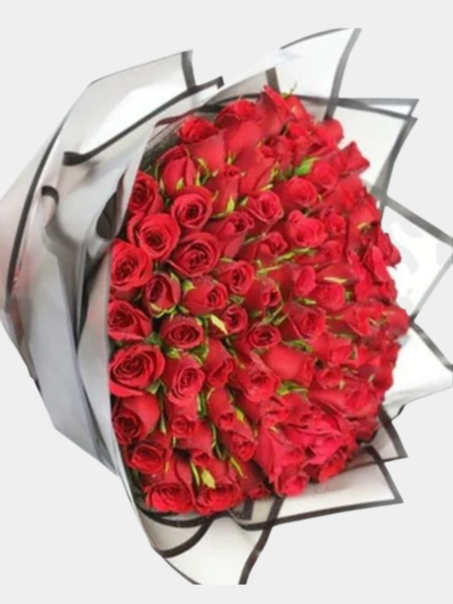 100 Red Rose Bouquet