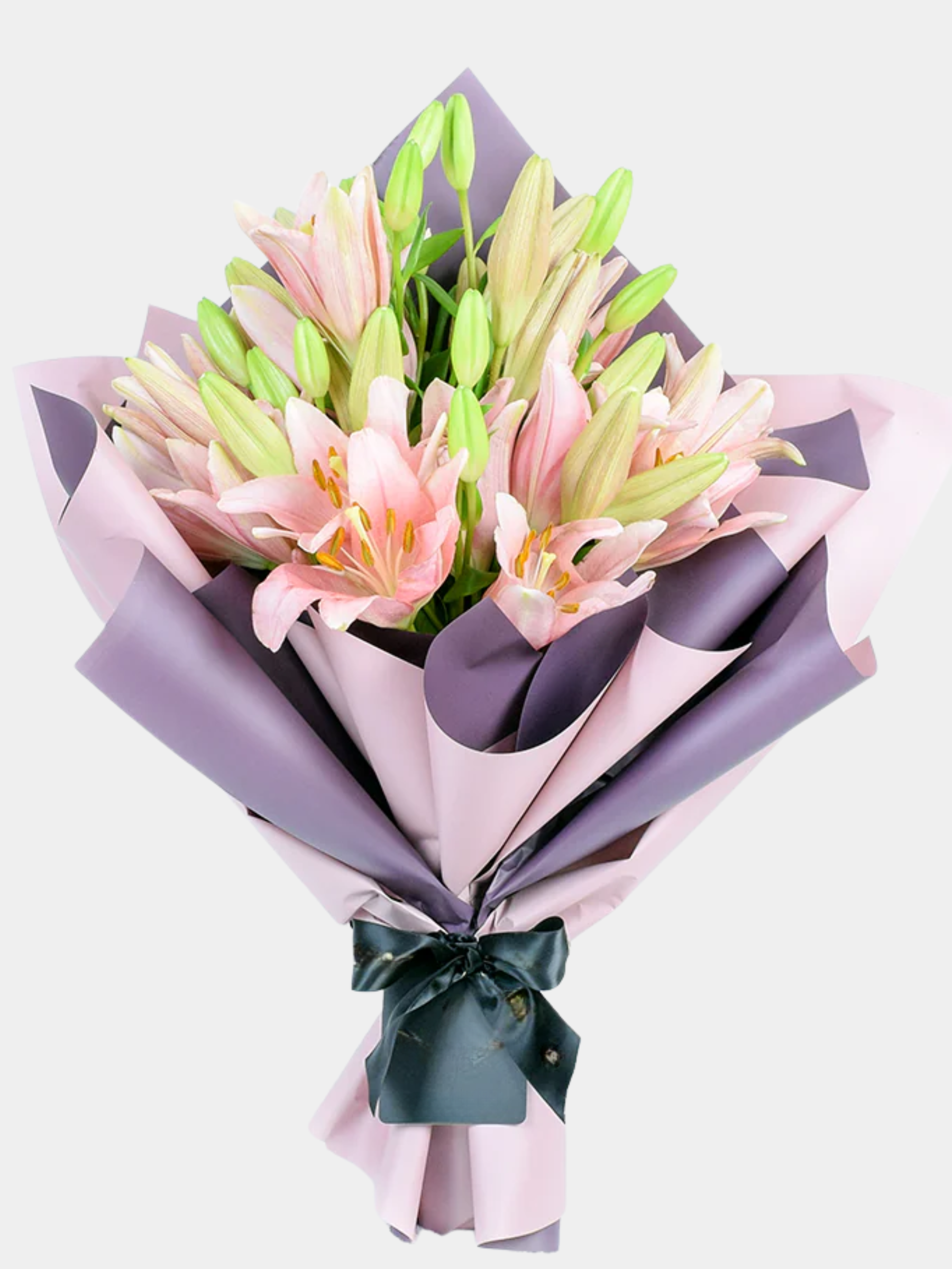 Berry Crush Lily Bouquet