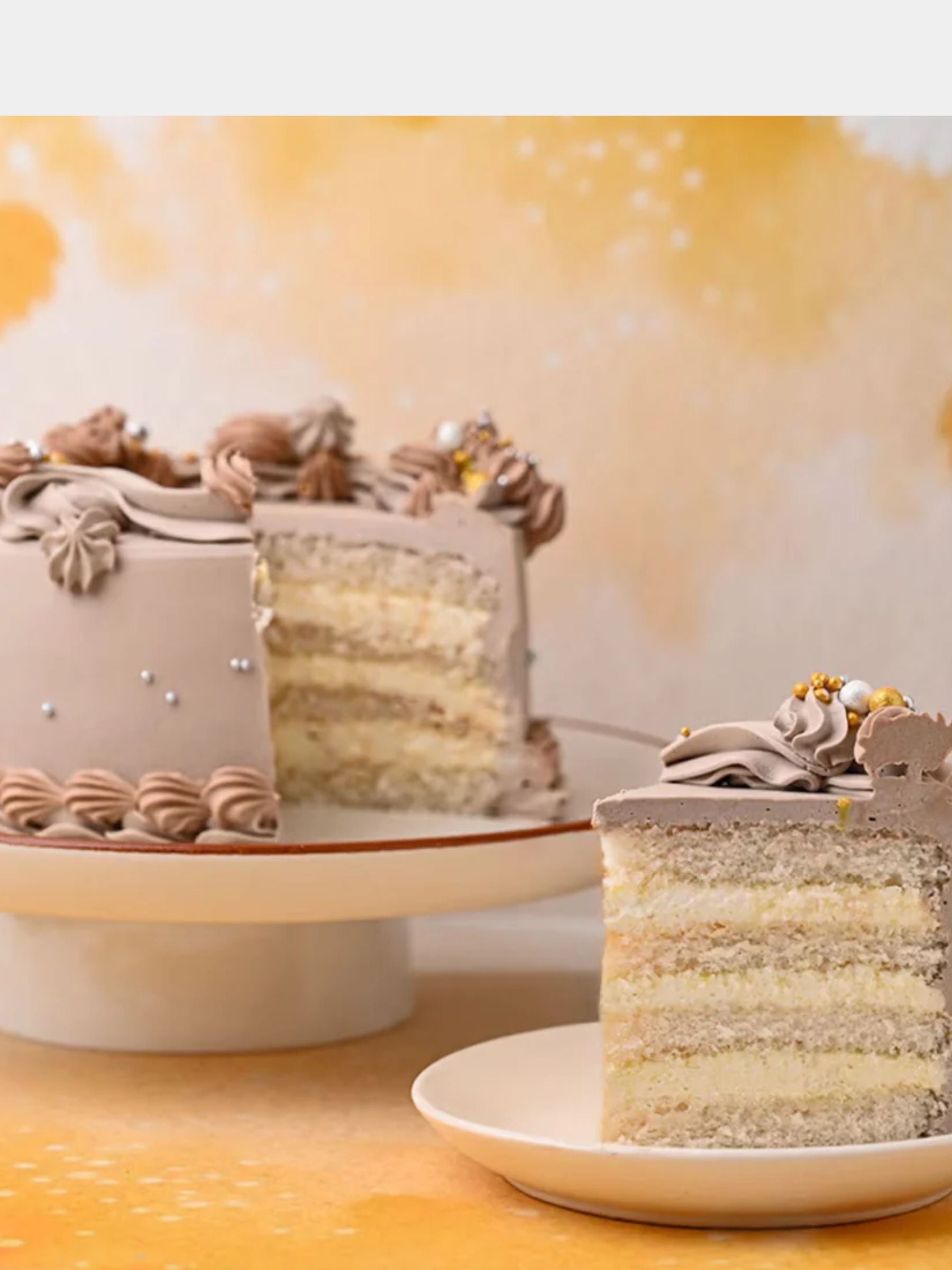 Gorgeous Butterscotch Cake