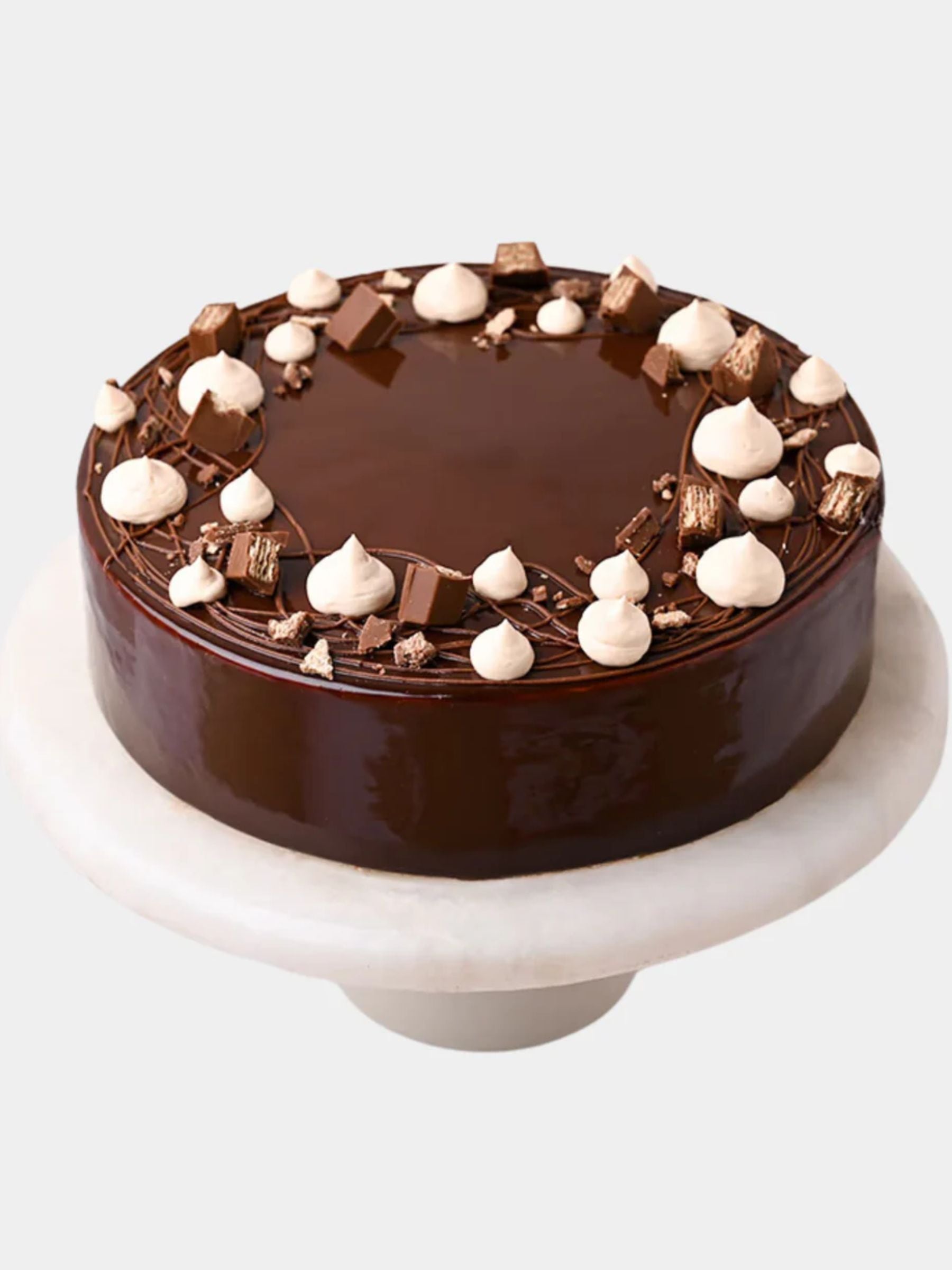 Kitkat Crunch Chocolate Cake