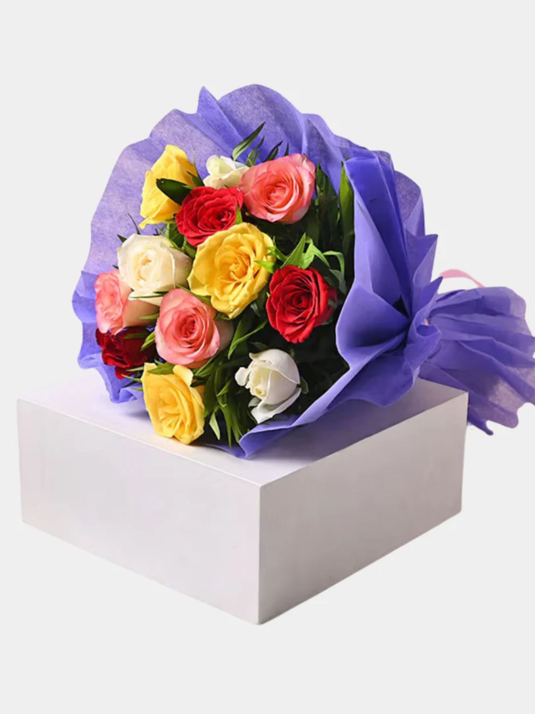 Mix Roses and Black Forest Cake