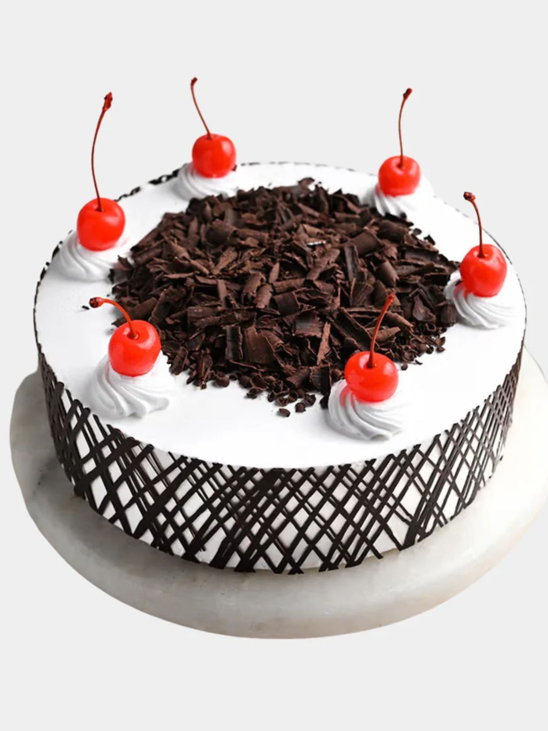 Mix Roses and Black Forest Cake