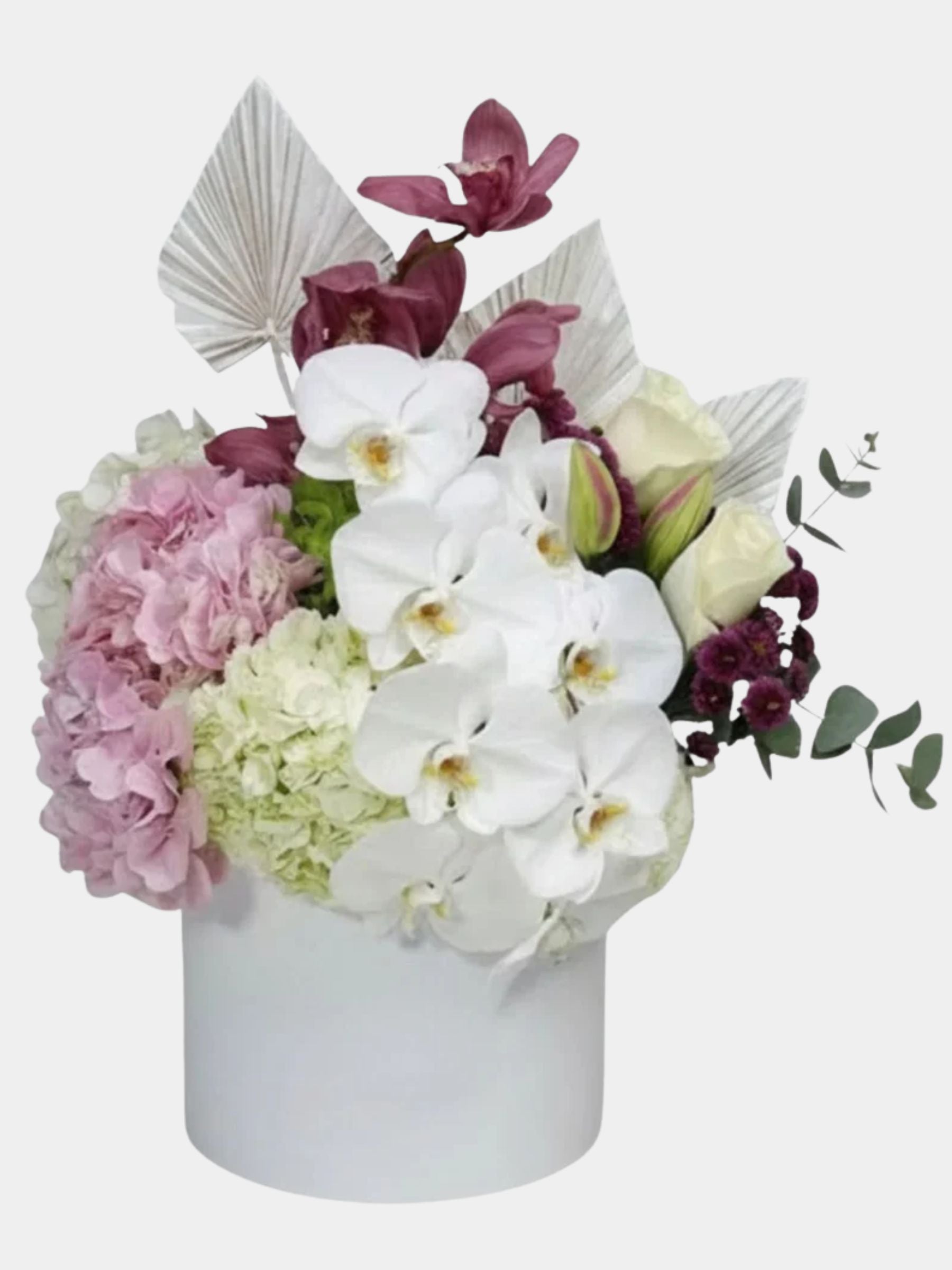 Orchid & Hydrangea Luxury Flower Box