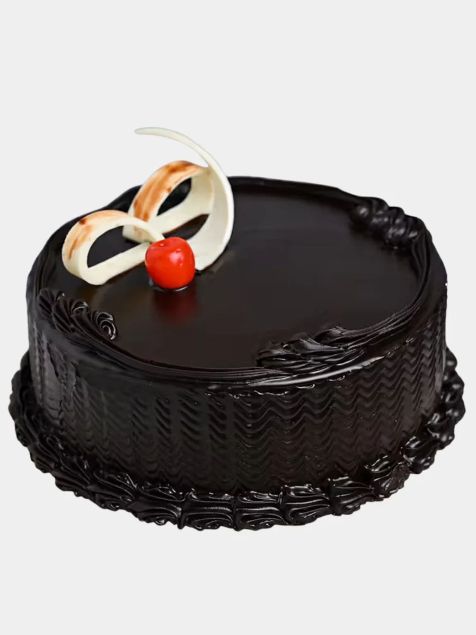 Pink Roses and Truffle Cake