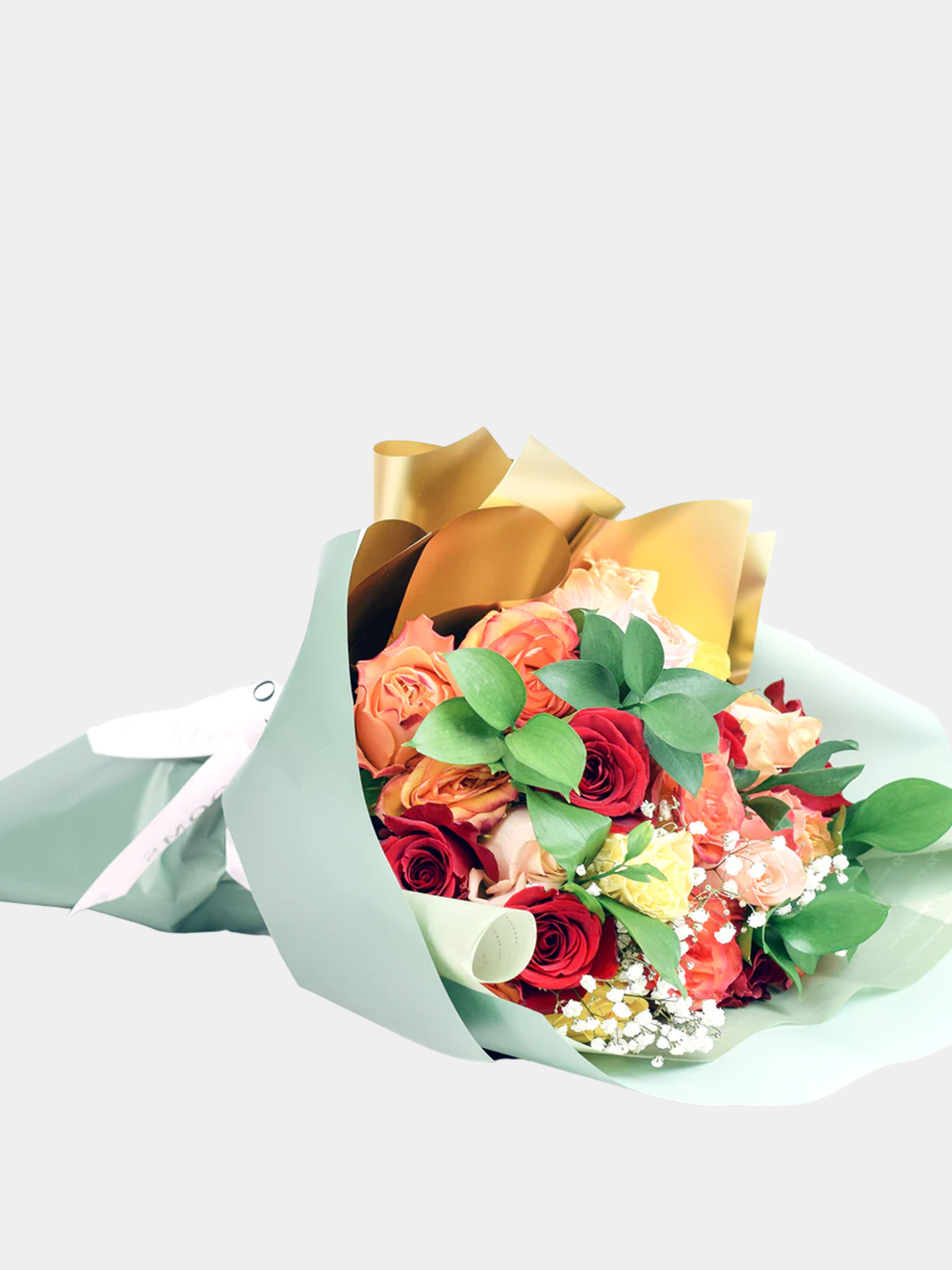 Rustic Garden Rose Bouquet